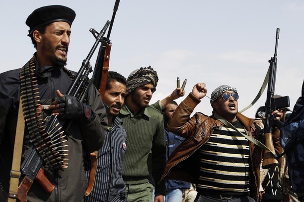 مخالفان در لیبی مخالفان در لیبی