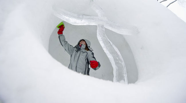 خانه برفي خانه برفي