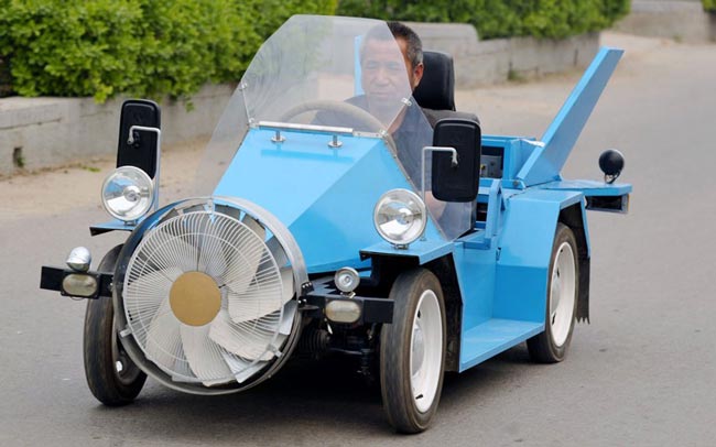 خودرویی با انرژی باد