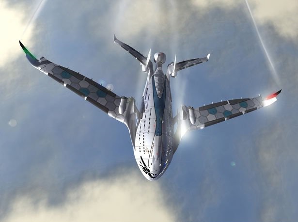 طراحی هواپیمای بی‌نیاز از سوخت+تصاویر