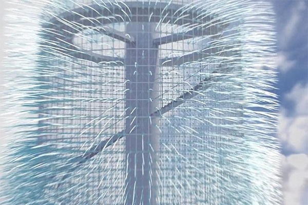 آسمانخراشی با پوشش مو مانند+تصاویر آسمانخراشی با پوشش مو مانند+تصاویر