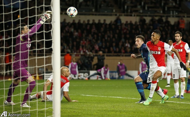 حذف آرسنال از لیگ قهرمانان اروپا (گزارش تصویری)