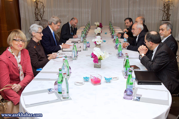 ظریف،فریدون و صالحی در برابر کری (عکس)