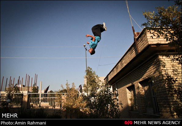 پارکور؛ هنر ورزشکاران (عکس)