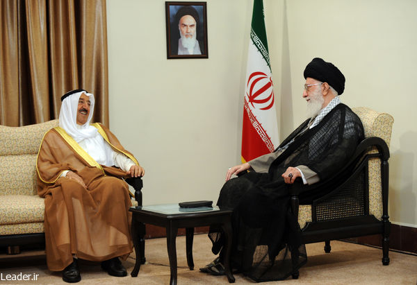 دیدار امیر کویت با رهبر انقلاب