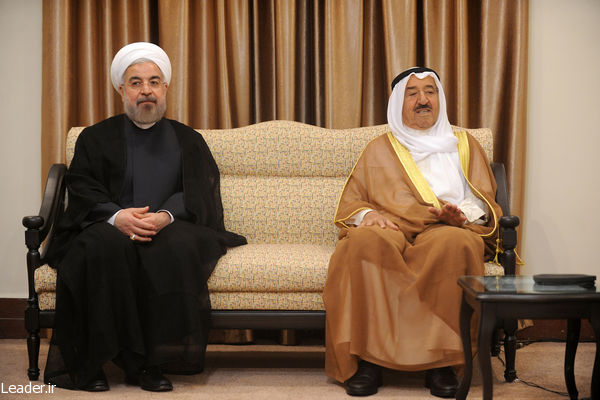 دیدار امیر کویت با رهبر انقلاب