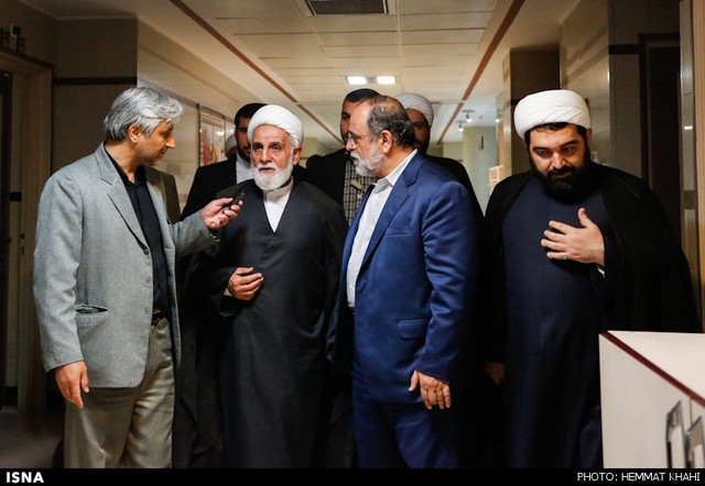 عیادت شخصیت‌ها از آیت الله مهدوی کنی (عکس)