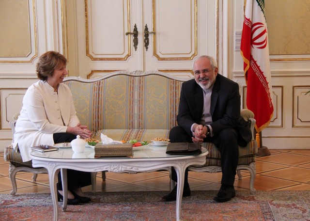 دیدار ظریف و اشتون - وین (عکس)