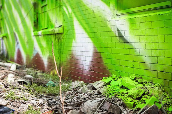 هنری زیبا در مسیر راه آهن (عکس)