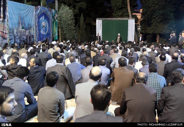 مراسم افطار در مجمع تشخیص مصلحت نظام (عکس)