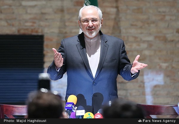 نشست خبری ظریف - وین (عکس)