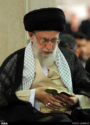 مراسم سوگواری شهادت امام علی (ع) در حضور رهبری