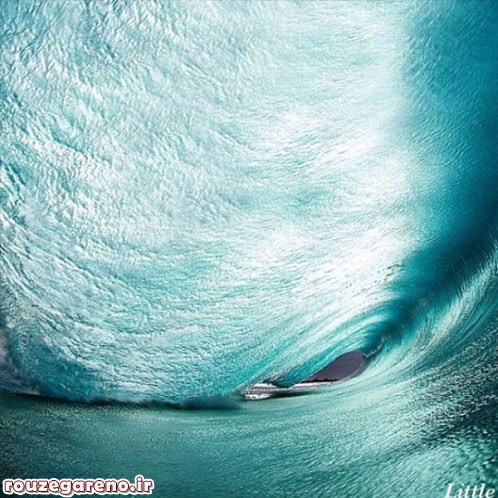 زیبایی امواج غول پیکر (+عکس)