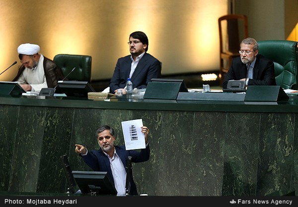 جلسه علنی استیضاح وزیر علوم (عکس)