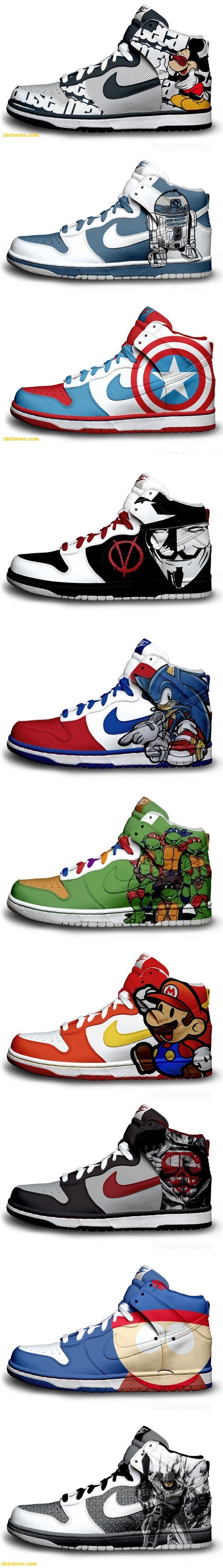 طراحی دیدنی از نایکی(عکس)