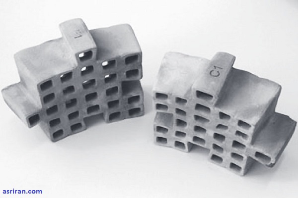 ساخت سازه های پیچیده با آجرهای چاپ شده! ساخت سازه های پیچیده با آجرهای چاپ شده!