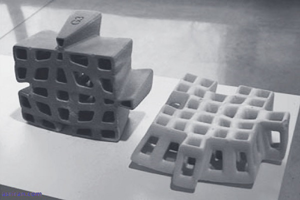 ساخت سازه های پیچیده با آجرهای چاپ شده! ساخت سازه های پیچیده با آجرهای چاپ شده!