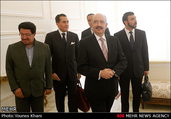 دیدار معاون وزیر امور خارجه مکزیک با ظریف (عکس)