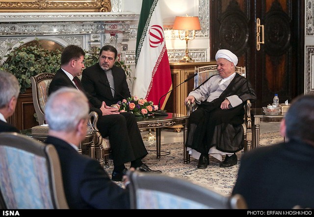 دیدار وزیر خارجه اسلواکی با هاشمی (عکس)