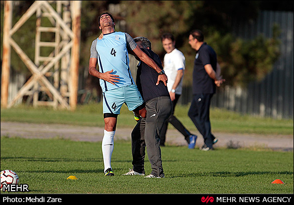 تمرین تیم استقلال (عکس)