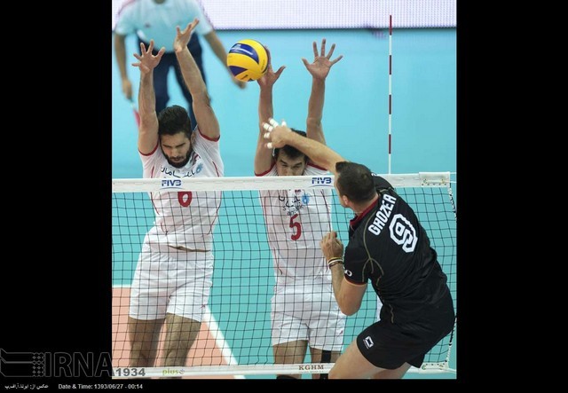 والیبال قهرمانی جهان/ ایران - آلمان (عکس)