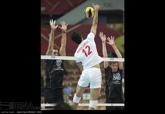 والیبال قهرمانی جهان/ ایران - آلمان (عکس)