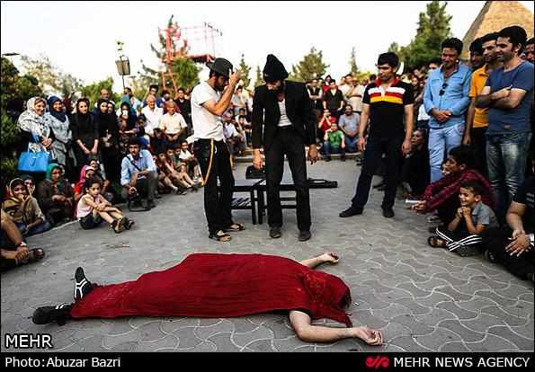 جشنواره تئاتر خیابانی  - لاهیجان (عکس)