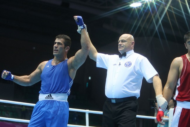 بوکس دلاوری در نیمه نهایی(گزارش تصویری)