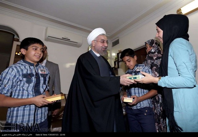 دیدارهای روحانی (عکس)