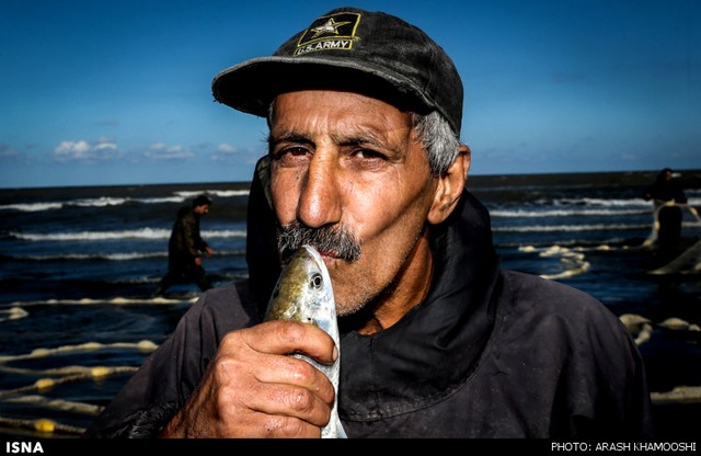 صید ماهی در شمال (عکس)