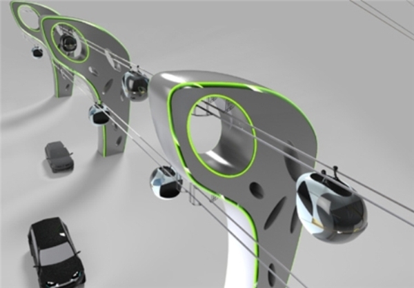 تاکسیهای کابلی سال 2030+تصاویر تاکسیهای کابلی سال 2030+تصاویر