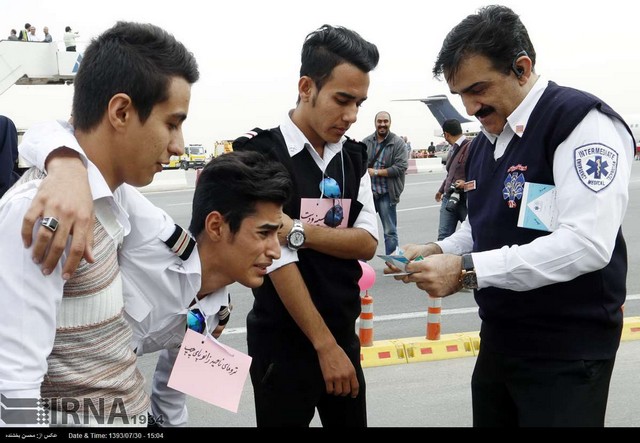 مانور طرح اضطراری فرودگاه - مشهد (عکس)