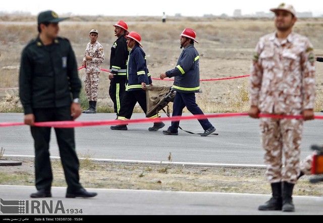 مانور طرح اضطراری فرودگاه - مشهد (عکس)