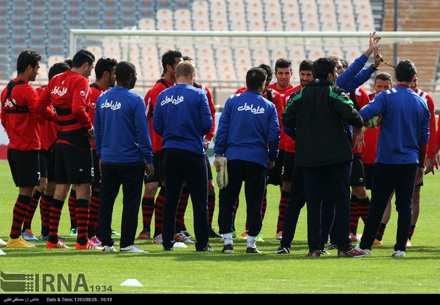 تمرین تیم ملی ایران دوشنبه(گزارش تصویری)