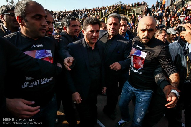 از احمدی مقدم تا دایی و مایلی کهن در مراسم تشییع مظلومی