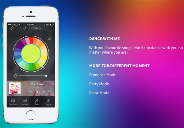 چراغی با ۱۶ میلیون رنگ متفاوت+تصاویر چراغی با ۱۶ میلیون رنگ متفاوت+تصاویر