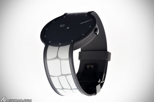 ساعت با چاشنی جوهر الکترونیک ساعت با چاشنی جوهر الکترونیک