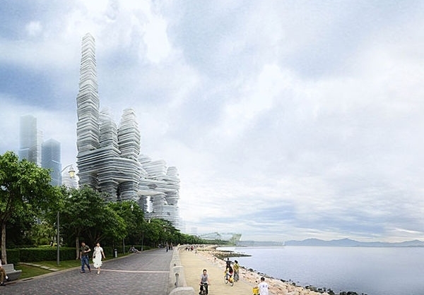 شهر زیست محیطی چین در آینده+تصاویر