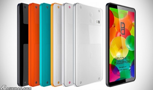 پازل‌فون؛ موبایل هوشمند ماژولار با طول عمر 10 سال