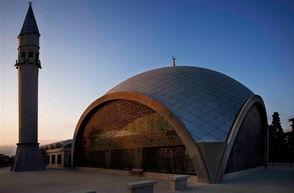 مسجدی با طراحی یک زن(+عکس)