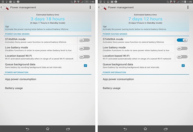 هر آنچه که باید درباره Stamina Mode سری اکسپریا سونی بدانید هر آنچه که باید درباره Stamina Mode سری اکسپریا سونی بدانید