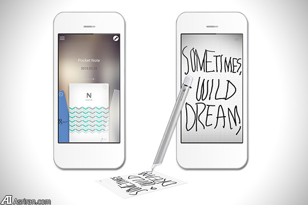 یادداشت برداری متفاوت با قلم هوشمند N2 یادداشت برداری متفاوت با قلم هوشمند N2
