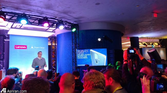 لنوو نخستین تلفن همراه پروژه تانگو گوگل را تولید می کند