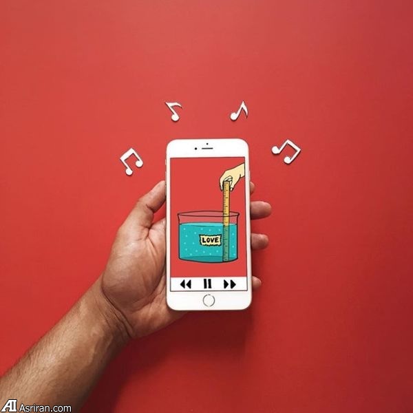 عکسهایی خلاقانه با هنرمندی آیفون! عکسهایی خلاقانه با هنرمندی آیفون!