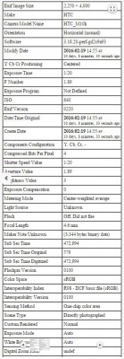 مشخصات اچتیسی وان M10 لو رفت! مشخصات اچتیسی وان M10 لو رفت!