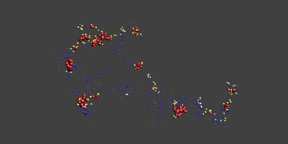 بزرگترین ساختار فضایی جهان کشف شد! بزرگترین ساختار فضایی جهان کشف شد!