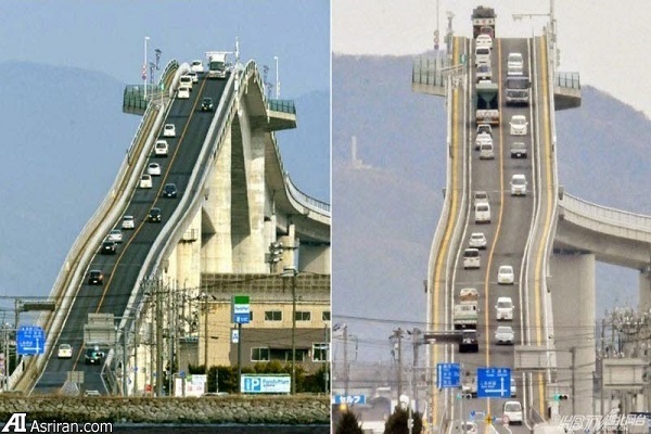 پل اِشیما اوهاشی؛ ترن هوایی برای رانندگان!