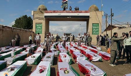 بازگشت پیکر ۲۷۰ شهید دفاع مقدس به وطن