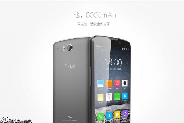 Innos D6000؛ هوشمند اندرویدی با باتری 6000میلیآمپرساعتی Innos D6000؛ هوشمند اندرویدی با باتری 6000میلیآمپرساعتی