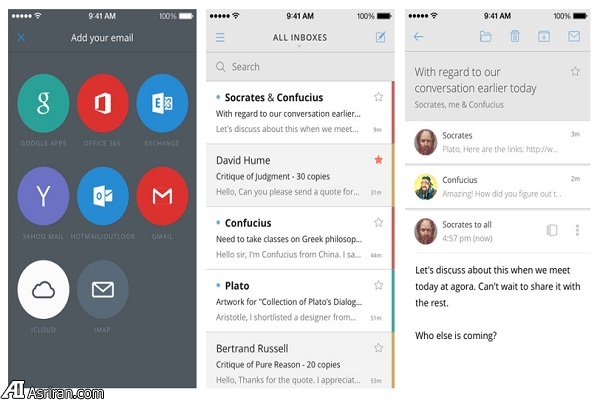 اپلیکیشنهایی برای مدیریت بهتر ایمیلها اپلیکیشنهایی برای مدیریت بهتر ایمیلها